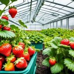 Vorteile Gewächshaus Erdbeeren