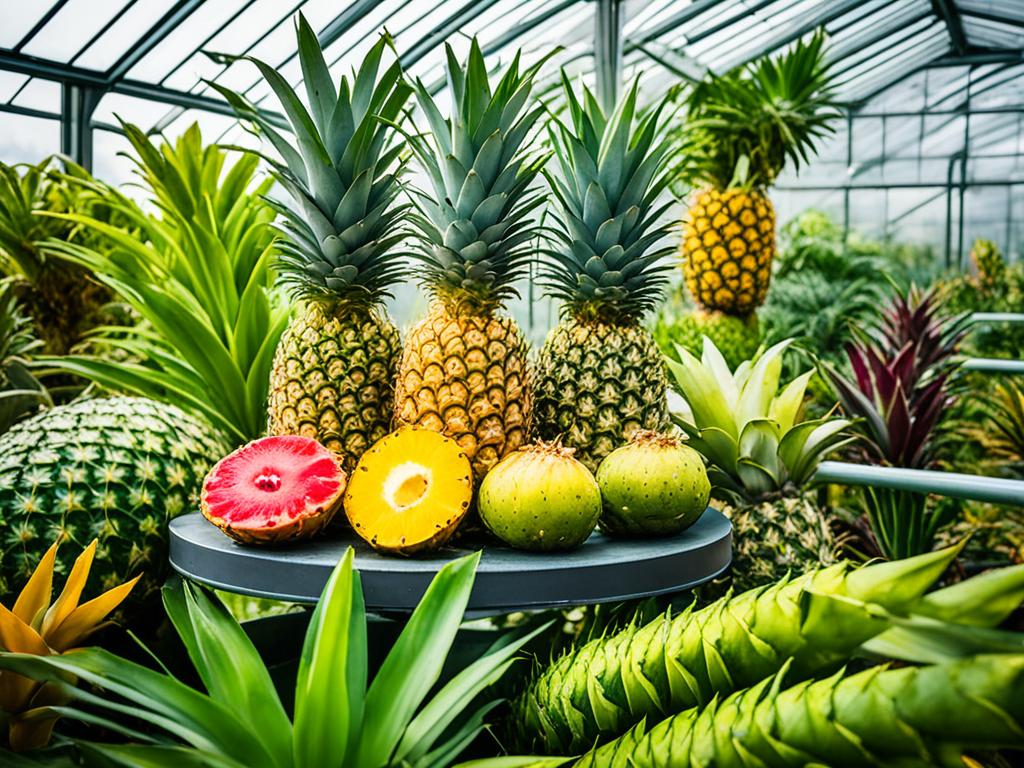 Gewächshaus-Kollegen für Ananas