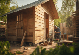 Gartenhütte selber bauen
