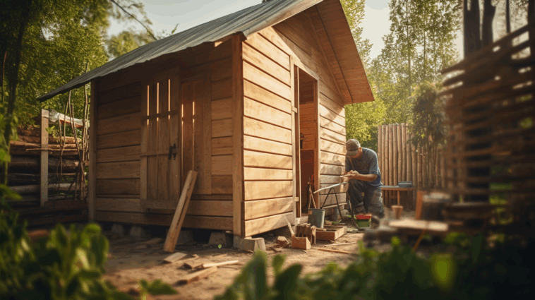 Gartenhütte selber bauen