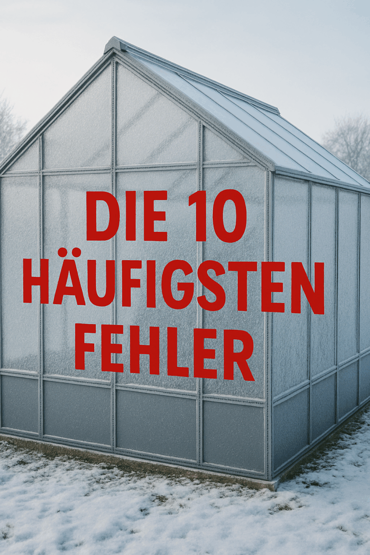 Die 10 häufigsten Fehler beim Heizen im Gewächshaus