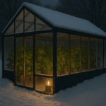 Gewaechshaus heizen ohne Strom