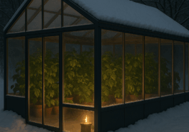 Gewaechshaus heizen ohne Strom