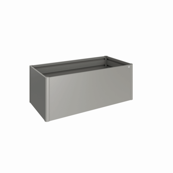 Biohort Hochbeet '2x1' quarzgrau metallic 201 x 77 x 102 cm