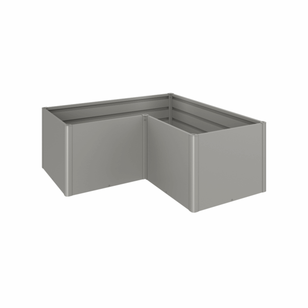 Biohort Hochbeet 'L' quarzgrau metallic 201 x 77 x 201 cm
