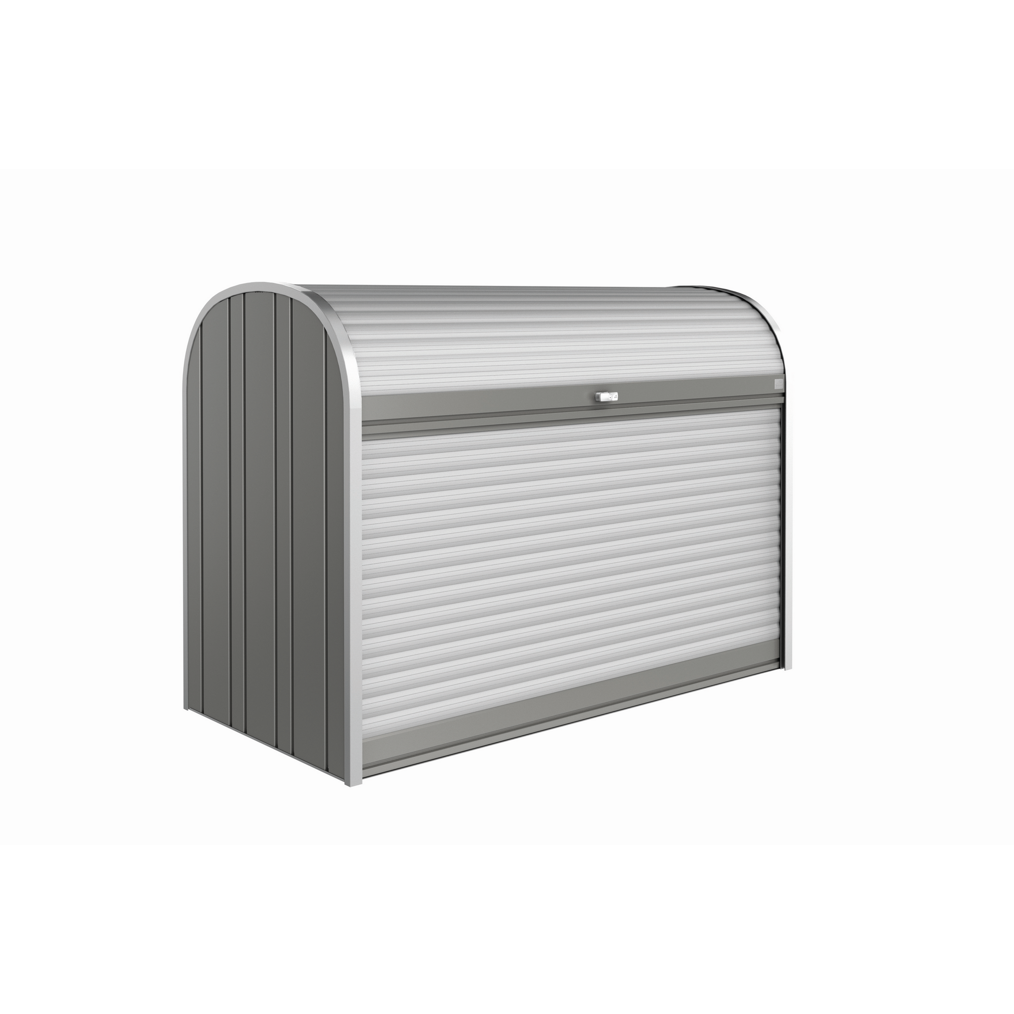 Biohort Garten- und Mülltonnenbox 'StoreMax' quarzgrau-metallic 190 x 97 cm