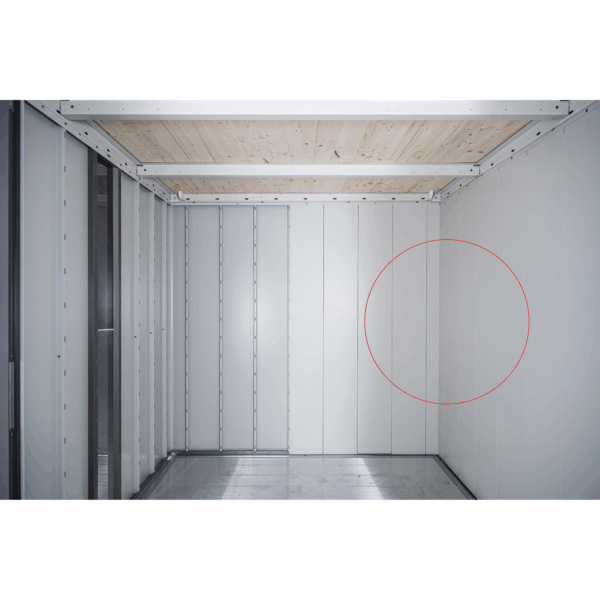 Biohort Innenverkleidung grau/weiß für Gerätehaus 'Neo' Gr. 2B