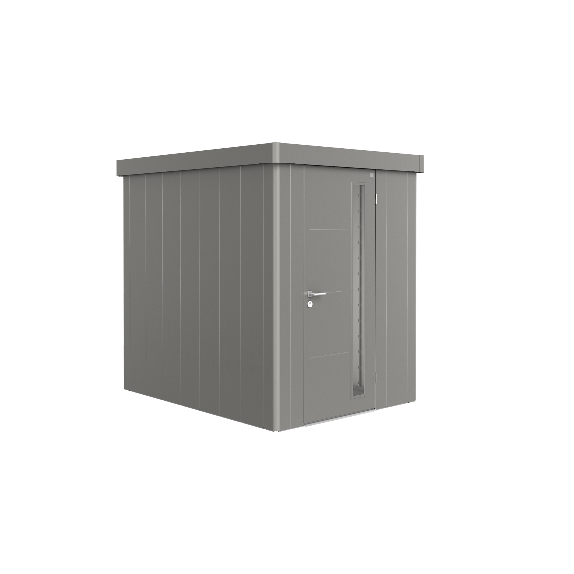 Biohort Gerätehaus 'Neo' quarzgrau 180 x 222 x 236 cm