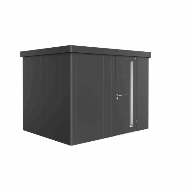 Biohort Gerätehaus 'Neo 2C' dunkelgrau-metallic 292 x 236 cm mit Standardtür
