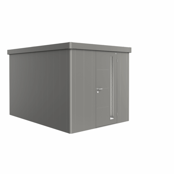 Biohort Gerätehaus 'Neo 4B' quarzgrau-metallic 236 x 348 cm mit Standardtür