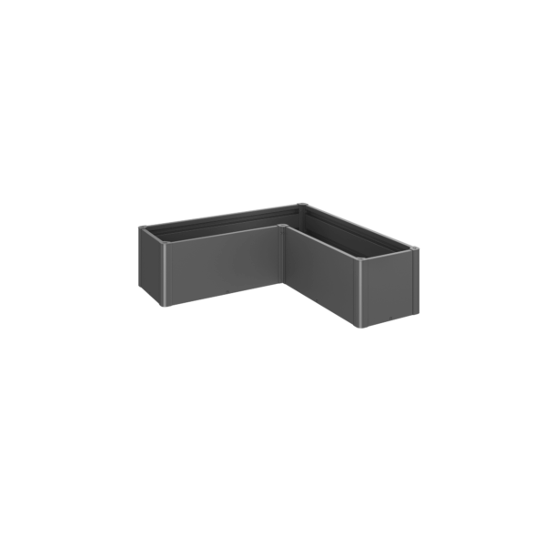 Biohort Pflanzbeet 'Belvedere MINI L150' dunkelgrau-metallic 152 x 152 x 45 cm