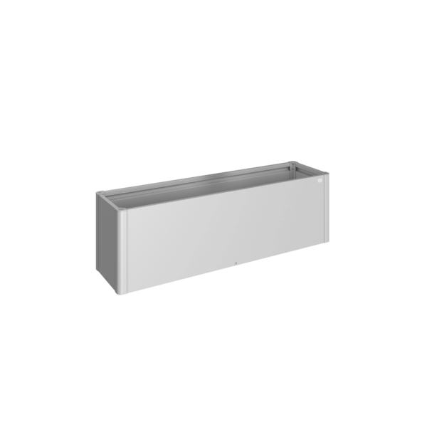 Biohort Pflanzbeet 'Belvedere MIDI 200' silber-metallic 201 x 53 x 61 cm