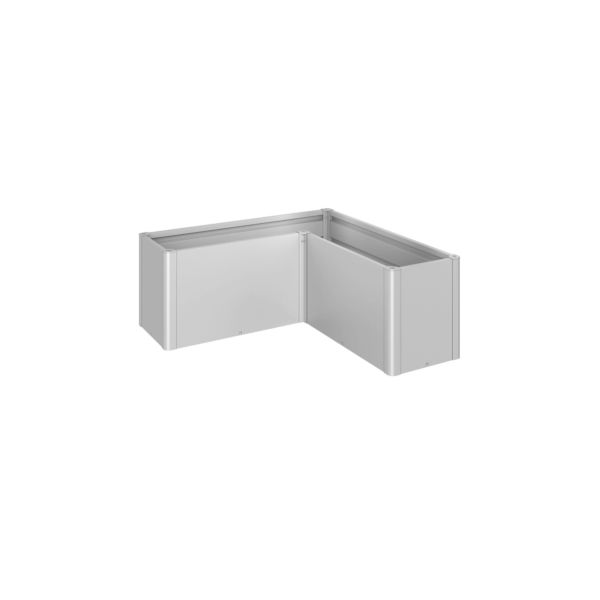 Biohort Pflanzbeet 'Belvedere MIDI L150' silber-metallic 152 x 152 x 61 cm