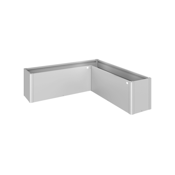 Biohort Pflanzbeet 'Belvedere MIDI L200' silber-metallic 201 x 201 x 61 cm