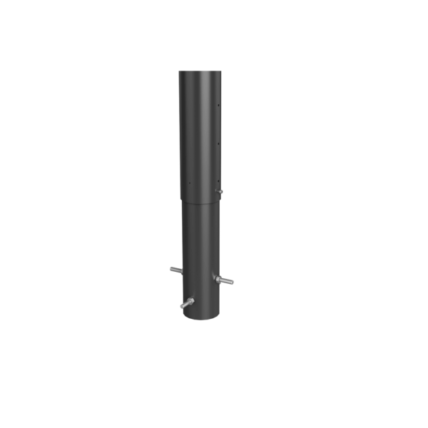 Biohort Aluminium-Pfosten dunkelgrau-metallic 180 cm