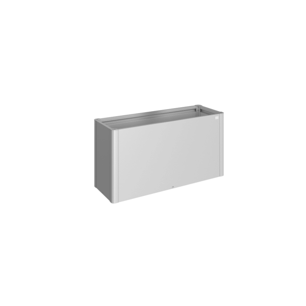 Biohort Pflanzbeet 'Belvedere MAXI 150' silber-metallic 152 x 53 x 77 cm