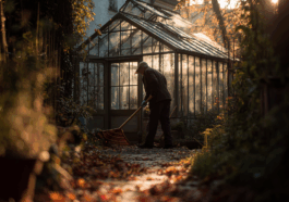Gewächshaus im Herbst vorbereiten