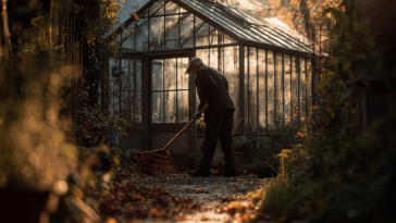 Gewächshaus im Herbst vorbereiten
