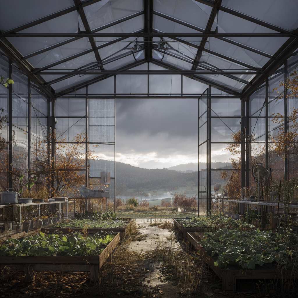 Oktober im Gewächshaus