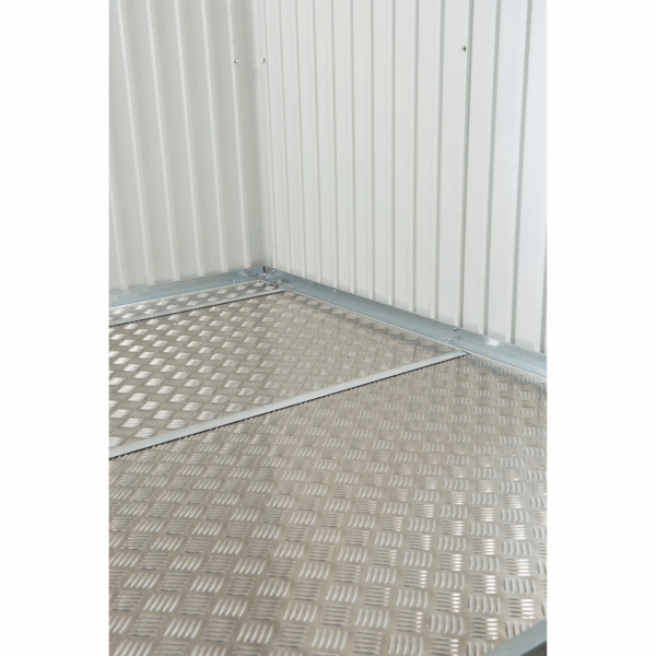Biohort Bodenplatte für Gerätehaus "Europa" Aluminium 285,5 x 141,5 cm