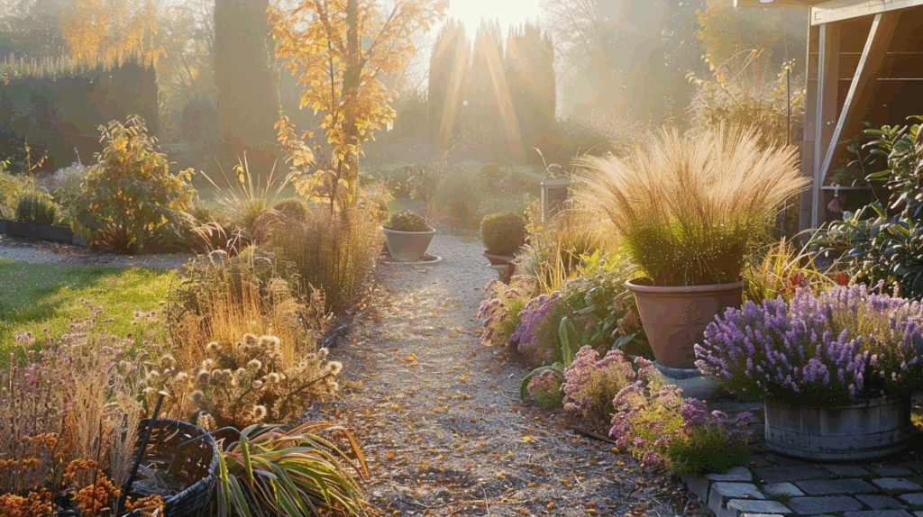 Herbstpflanzen Garten