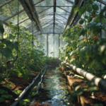 Bewässerung im Gewächshaus