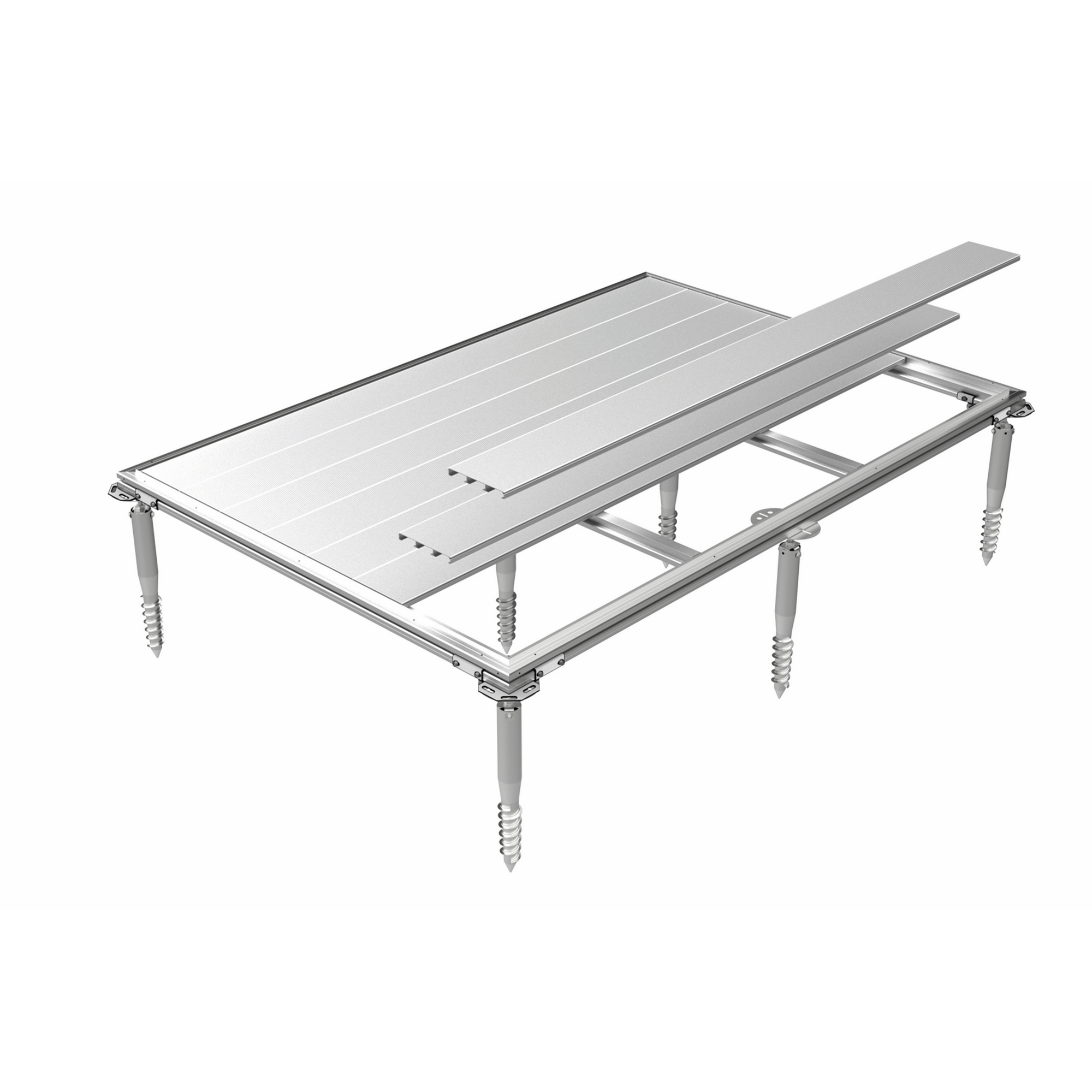 Biohort Erdschraubenfundament 'SmartBase Plus' für 'MiniGarage'