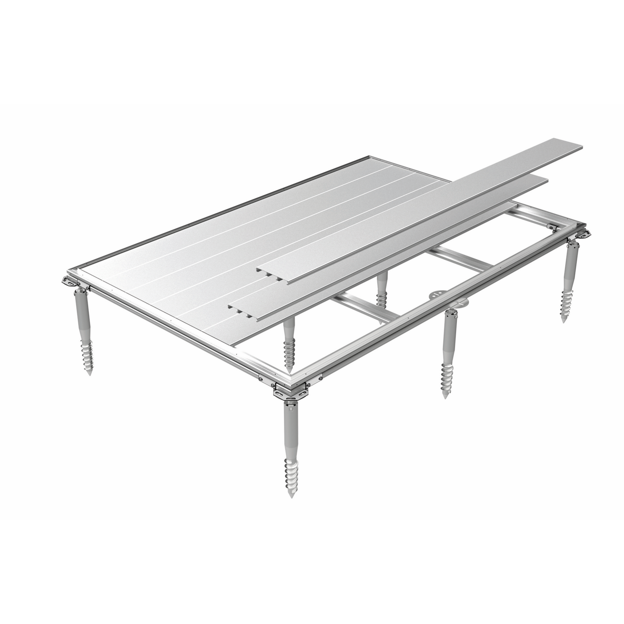 Biohort Erdschraubenfundament 'SmartBase Plus' für Geräteschrank '190'