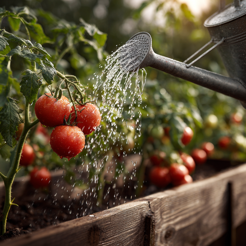 Tomaten wachsen nicht - Tomaten bewässerung