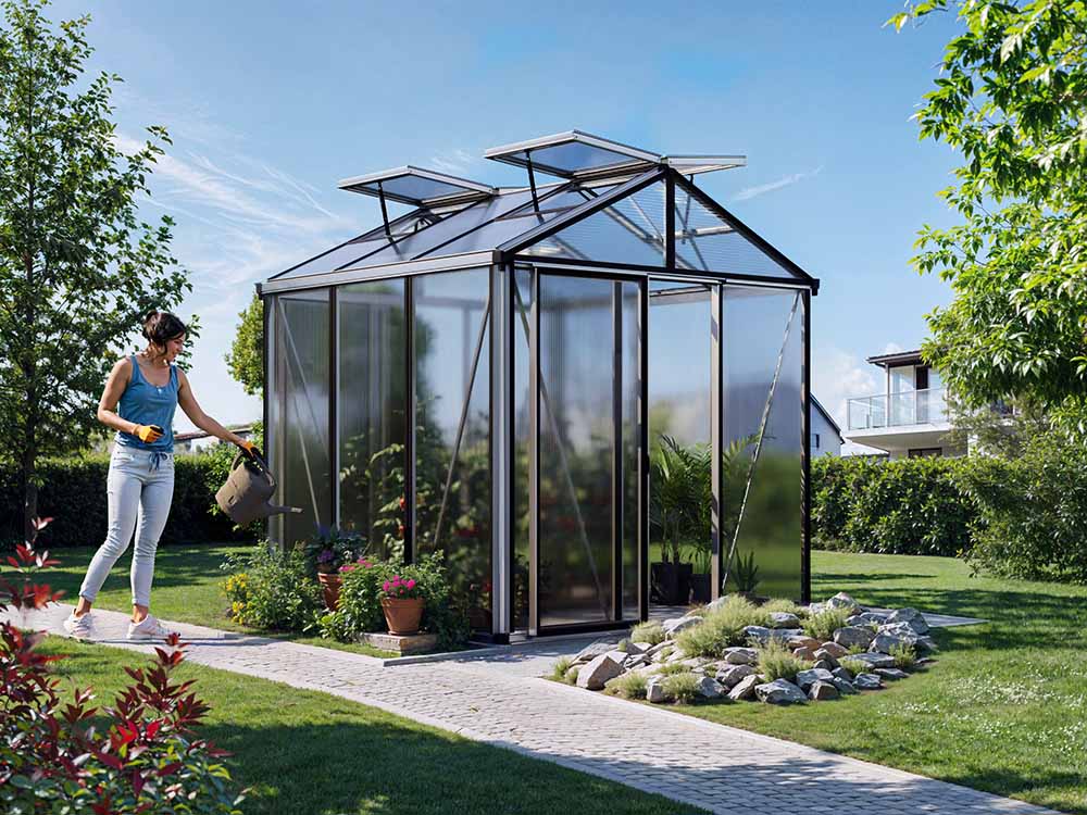 Gewächshaus DIAMAS 21 - PREMIUM