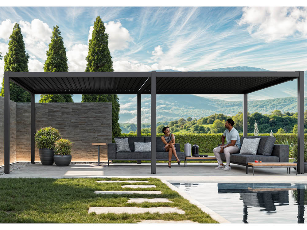 Pergola 691x350 cm